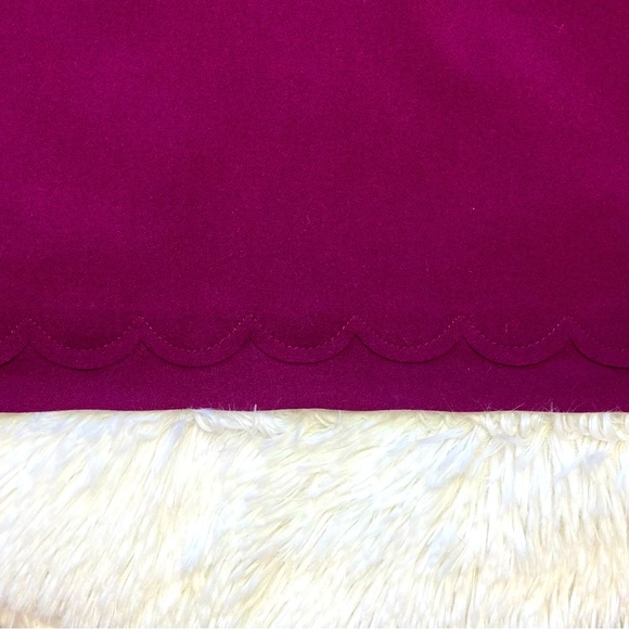 🌞3/$18🌞Banana Republic Purple Mini Skirt, Sz 0 - Picture 3 of 4